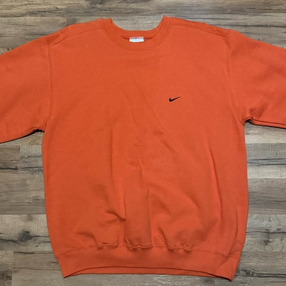 90s Nike Solo Swoosh Crewneck Sweatshirt - Picture 2 of 4